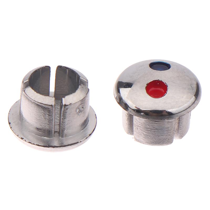 10 шт., ручка крана, горячая и холодная вода, знак, красная и синяя этикетка, декоративная крышка, смеситель для кухни и ванной комнаты, указатель для ручек кранов