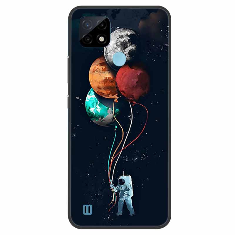 Для Realme C21 чехол противоударный мягкий силиконовый чехол из ТПУ для Realme C31 C21Y C25S C25 чехлы для телефонов Realme C21 C31 милый мультфильм