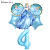 Princess Cinderella Theme Party Supplies Cup Plate Tablecloth Girl Birthday Party Decoration Baby Shower Cake Decoration Holiday