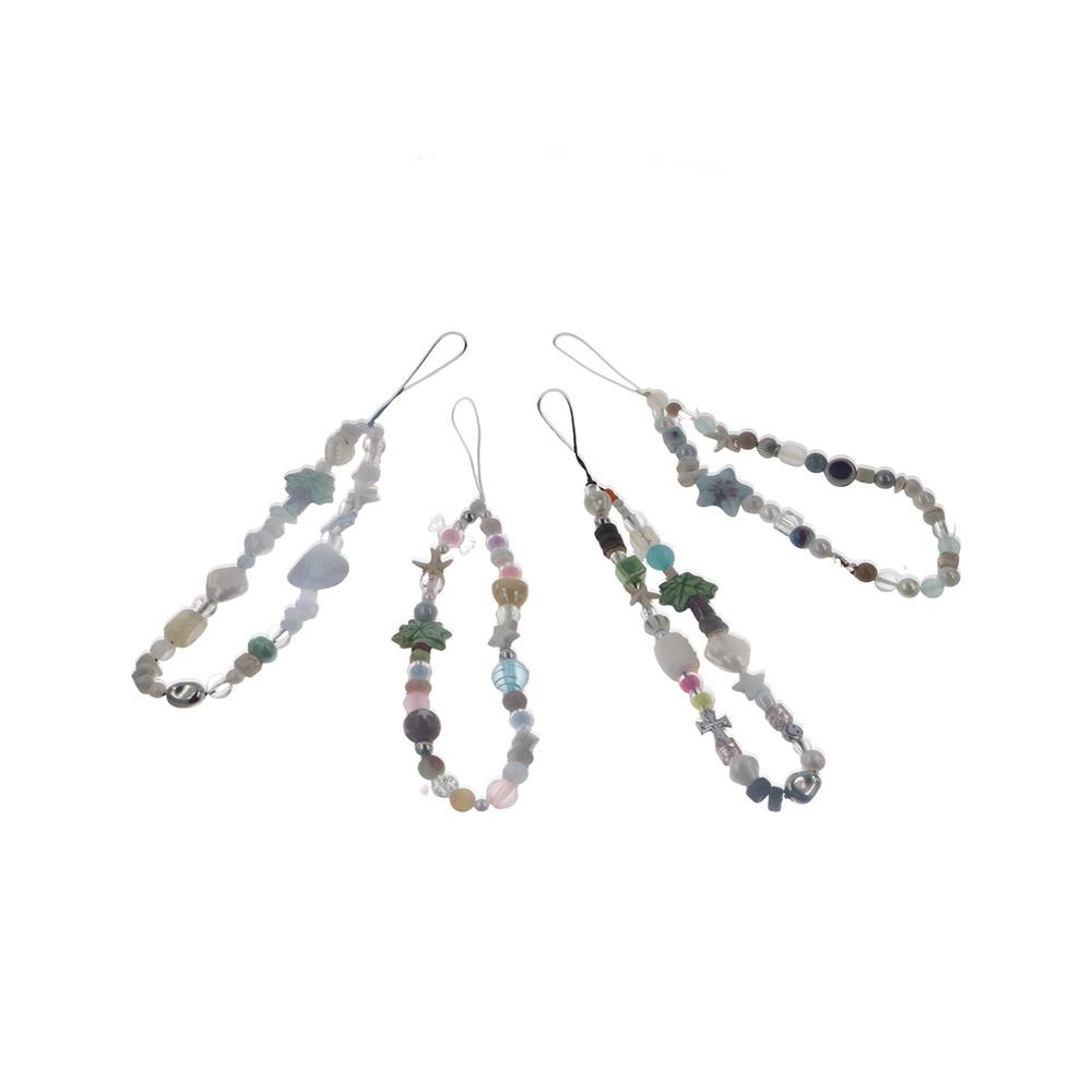 Акриловая цепочка для телефона с кокосовыми бусинами, кокосовая пальма, шнурок для смартфона, кулон-украшение