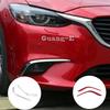 Для Mazda6 Mazda 6 Atenza 2014 2015 2016 2017 2018 Кузов Головной Передний Противотуманный Бровь Отделка Свет Лампа Рамка Накладка ABS Хромированная Крышка