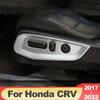 For Honda Crv CR-V 2017- 2022 ABS Car Seat Adjustment Switch Knob Panel Trim Covers Interior Moulding Accessories