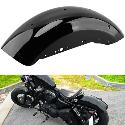 Для Harley-Davidson Sportster XL 883 XL1200 48 72 2004-UP Аксессуары для мотоцикла Заднее крыло Глянцевый черный Брызговик Защитный кожух