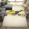 Borussia Dortmund Celebration Floor Rug Office Rug Design for Dormitory Outdoor Foyer Playrooms Antislip Carpet Anime Office Decor