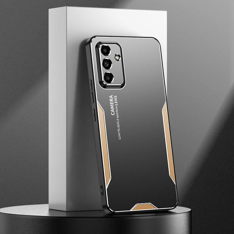 Для Samsung Galaxy A25 5G (Глобальный) (161,0 х 76,5 х 8,3 мм) Чехол для телефона Алюминиевый сплав+ТПУ+ПК крышка
