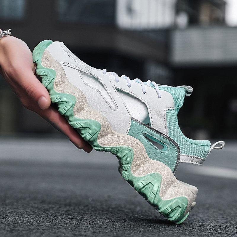 Мужская сетчатая обувь, летние спортивные сандалии, мужские модные сандалии на платформе, тапочки, мужские сандалии, дышащая пляжная походная обувь