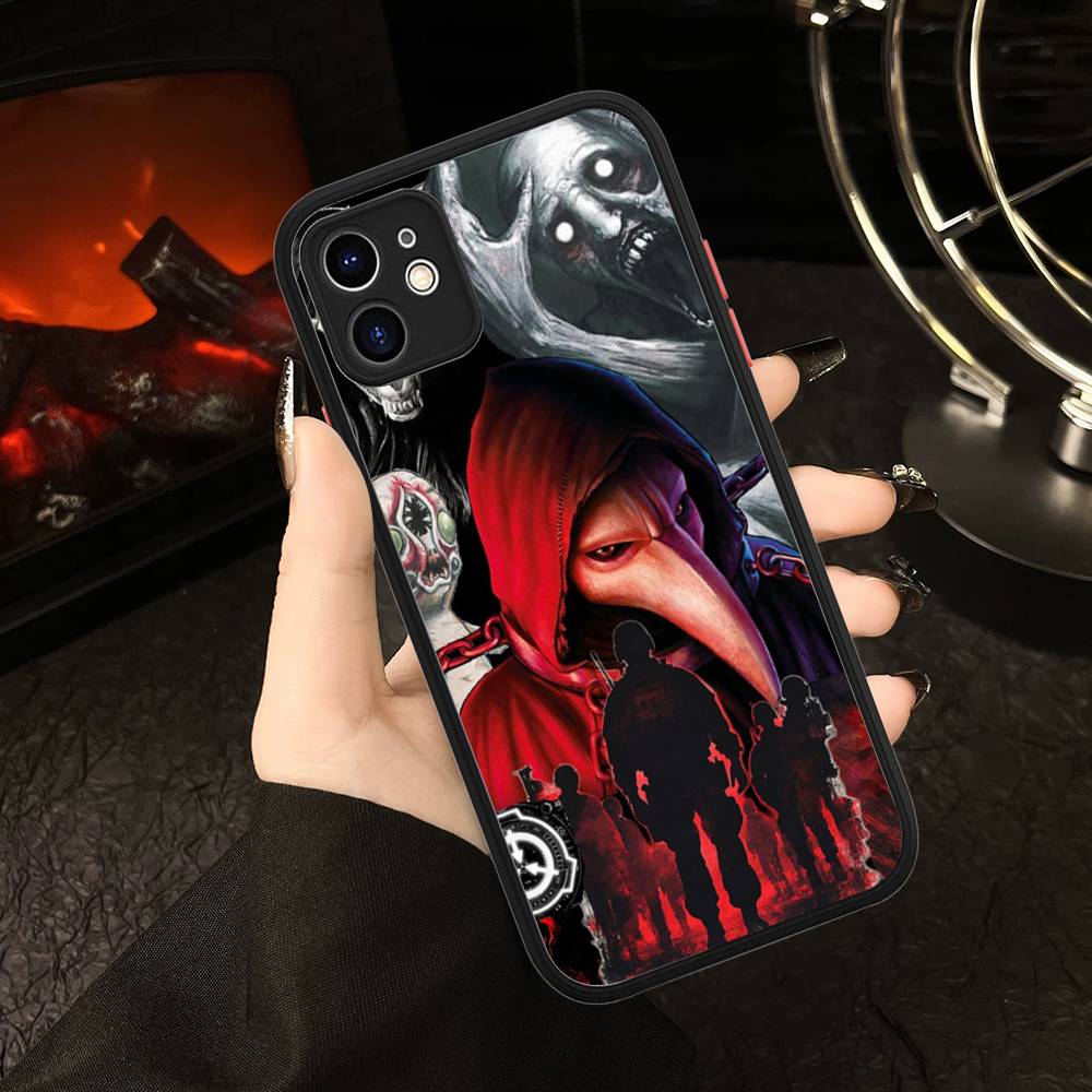 Популярный Sci-Fi Foundation Scp F-Foundation Силиконовый Чехол Для IPhone 16 15 14 13 12 11 Pro Max Plus X XS MAX Ударопрочный Матовый