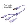 Многопортовый USB2.0 Type C Адаптер 3 Устройства Зарядка Для Компьютера Автомобиля Домашнего Офиса Пластик и Металл