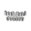 1 Set Men Women Gold Plated Hip Hop Teeth Top Bottom Grill Teeth Grills