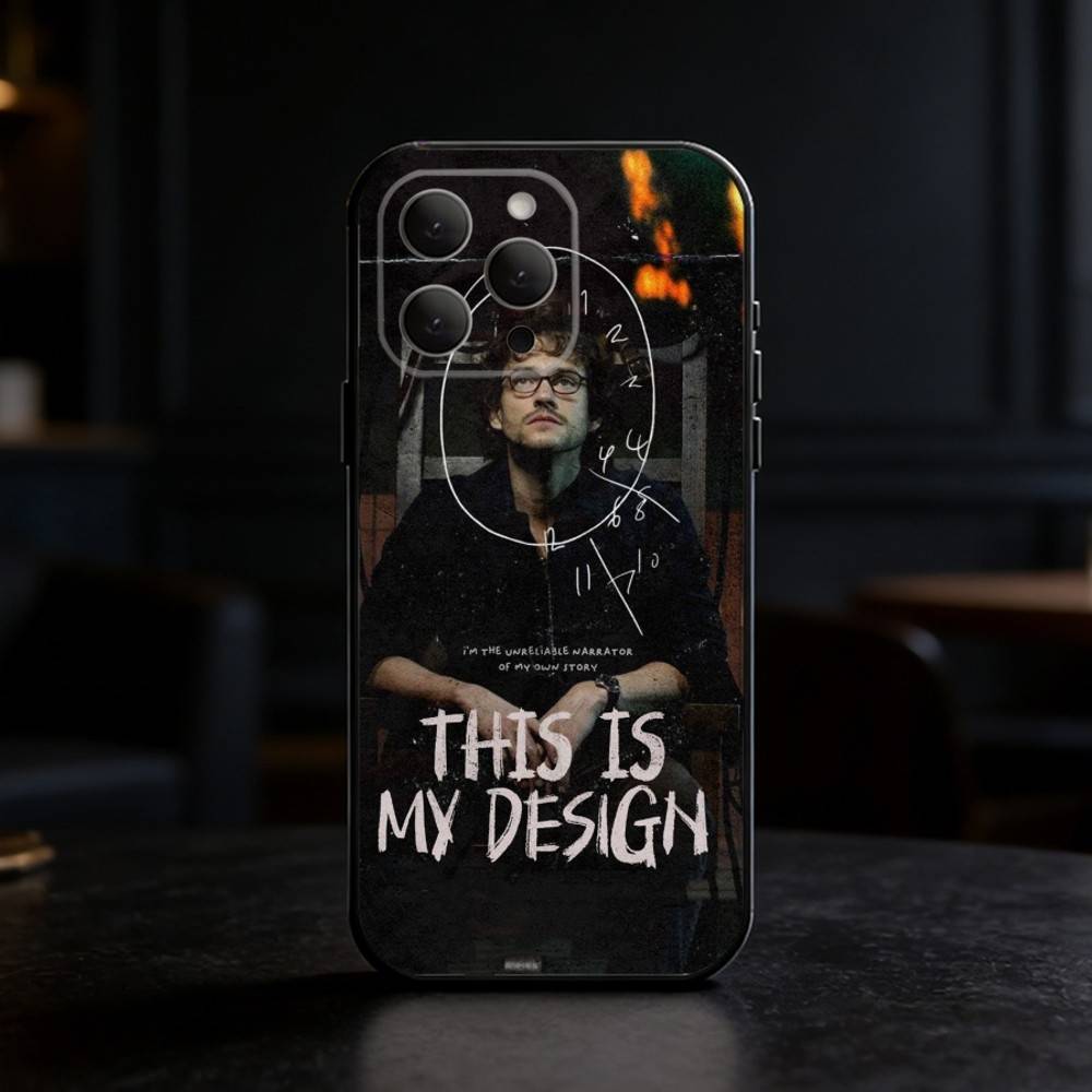 Чехол для телефона Ганнибал Уилл Грэм Силиконовый черный Мягкий Для IPhone 17,16,15,14,13,12,11,SE,Plus Pro Max