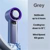 Portable Handheld Turbo Fan 100 Wind Speeds Adjustable Mini Personal Ice Cold Fan Battery Operated Electric Eyelash Fan Blower