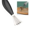 1Pcs Comb Hair Brush Plastic Handle Cleaning Brush Double Head Claw Cleaner Hair Removal Embedded Beauty Cleaning Accessories