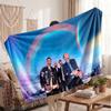 Warm Flannel BlanketColdplay Soft Cozy Throw Blanket for Bedroom Couch
