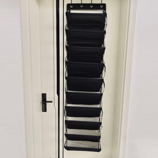 Yousheng 10-ярусный прозрачный накладной органайзер для обуви с 10 большими глубокими карманами, вмещает 20 пар, подвесное хранилище, органайзер для шкафа, вешалка, вмещает до 80 предметов