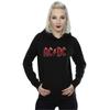 AC/DC Womens/Ladies Red Ice Logo Hoodie