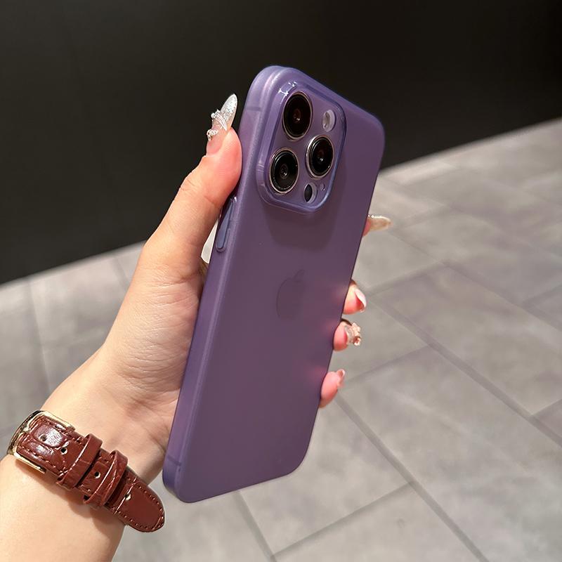0,3 мм Ультратонкий Матовый Чехол Для Для Iphone 16 15 14 13 12 11 Pro Max Plus Mini Силиконовый Мягкий Конфетный Цвет Прозрачная Крышка