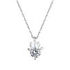 Elk Horn Necklace: Japanese & Korean Style, Women's Zircon Clavicle Chain, Christmas Fashion Jewelry