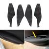 4pcs Car-styling Microfiber Leather Door Armrest Panel Cover Sticker For Toyota
