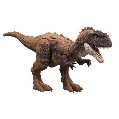 Mattel Фигурка Юрского периода Kryptops, игрушка-динозавр, возраст от 4 лет и старше, коричневый JCL64 (МИР ЮРСКОГО ПЕРИОДА) Рев! Длина для детей: прибл.