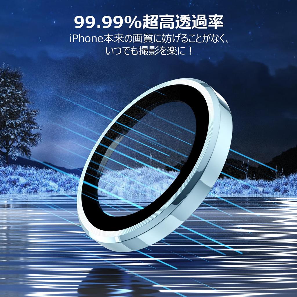 Podick Camera Film for iPhone Plus Camera Cover 9H Tempered Glass Aluminum Alloy for iPhone Plus Camera Protection Scratch Resistant Shockproof High