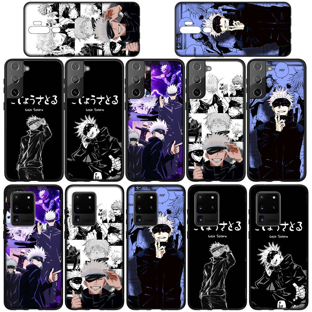 Для iPhone 17 16 15 Xiaomi Poco F7 F8 X7 C85 C75 C71 M8 Redmi Note 14 13 12 11 Pro Max 14C 13C 15C A3 A4 Чехол для телефона Jujutsu Kaisen Годзё Сатору