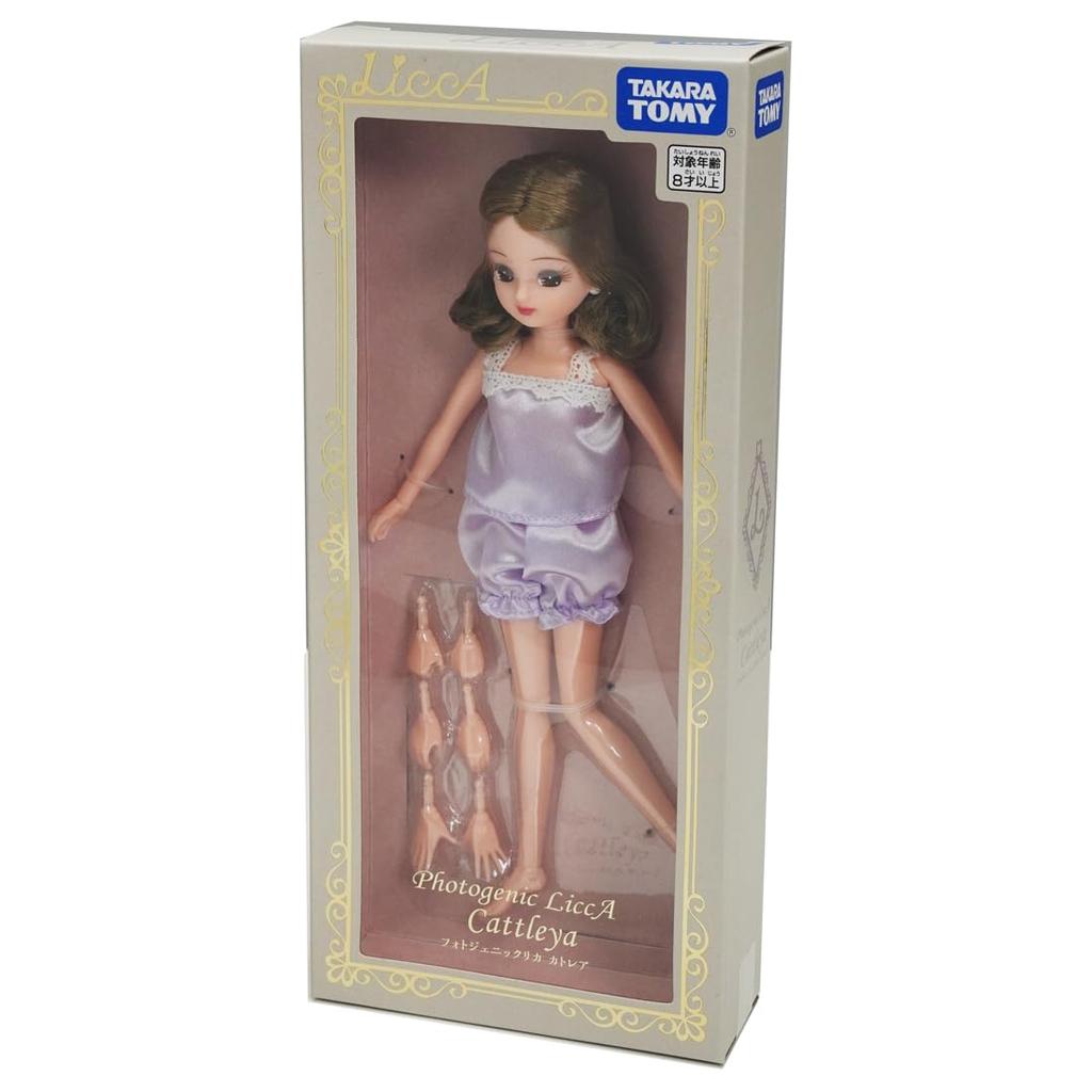 TAKARA TOMY Кукла Ликка Фотогеничная Каттлея     Модная Игрушечная Фигурка для Детей и Коллекционеров