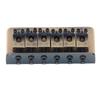 Electric Guitar Bridge Alloy 6 Strings Bronze Colour Slant Head Guitar Bridge Replacement