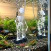 3D Printed Dancing Skeleton Aquarium Bubbler Air Driven Dynamic Skeleton Bubbler  Halloween Decor