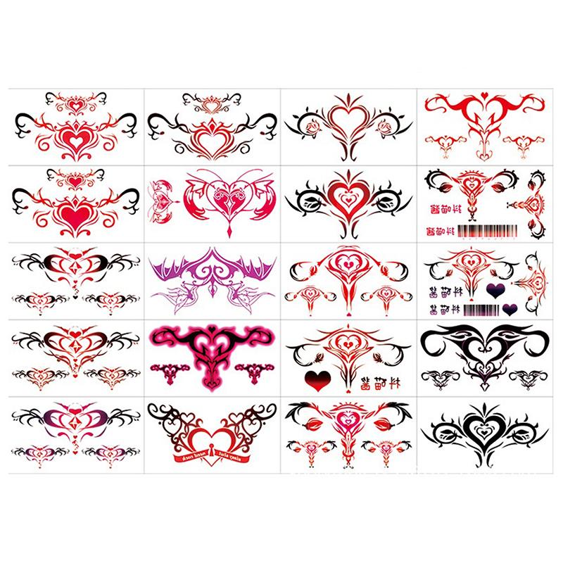 10/20 шт. татуировки секс водонепроницаемые временные татуировки матки поддельные татуировки наклейки