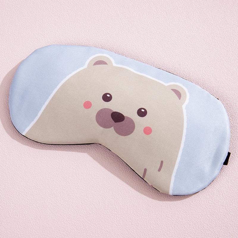 Creative Cartoon Eye Mask: Hot/Cold Compress for Relaxation and Shading