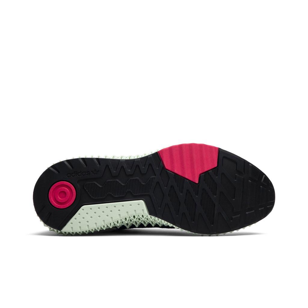 adidas ZX 4000 Futurecraft 4D 'Grey' (Unisex) Red One / Core Black / Bright Cyan Running Shoes B42203