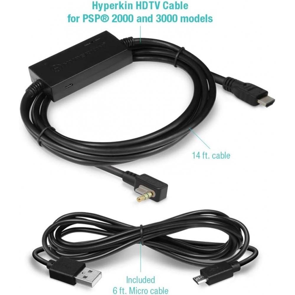 Кабель-конвертер HDMI Hyperkin для PSP 2000 3000 Подключается легко Без настройки