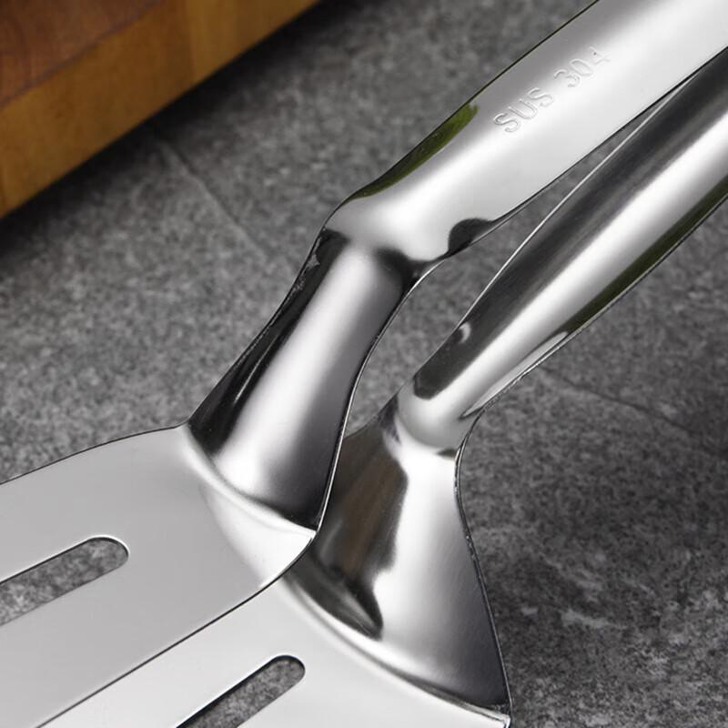 Pabei 304 Stainless Steel Steak Tongs Spatula