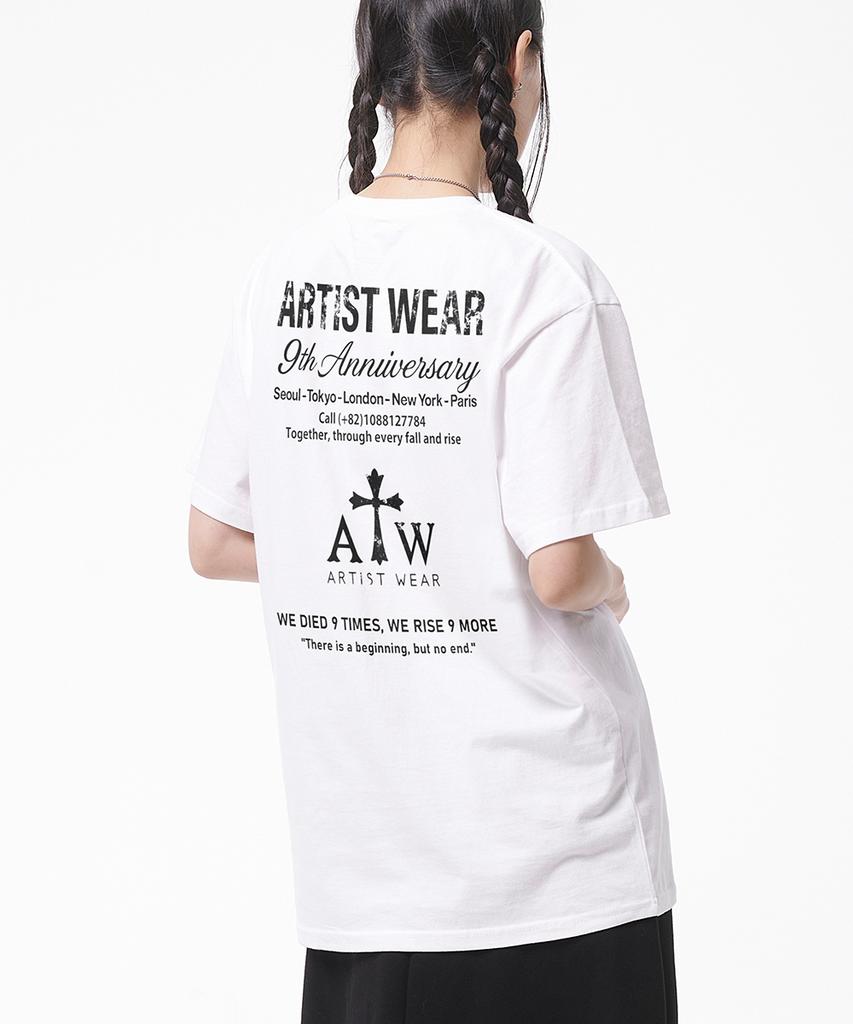 ARTISTWEAR [Atw] Футболка с коротким рукавом Rise Nine