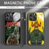 Чехол для телефона Dorohedoro рису никайдо для iPhone 16 15 14 13 12 11 X XR XS 8 Plus Mini Pro Max Стеклянный Магнитный Чехол
