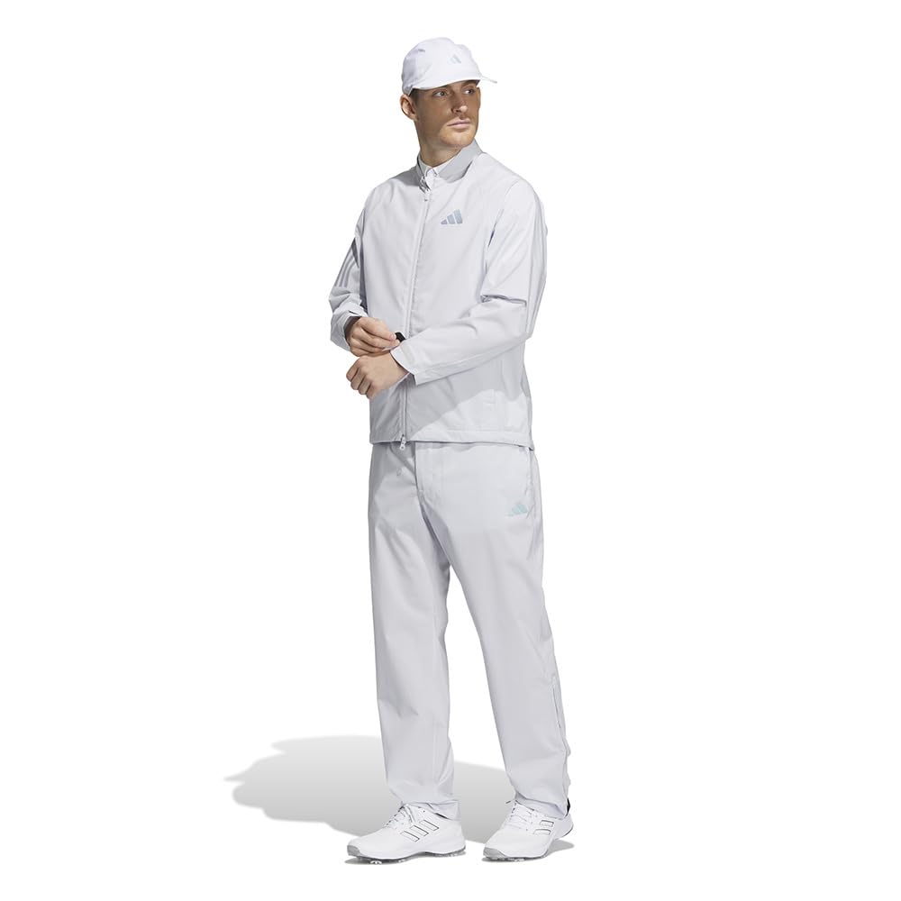 Дождевик для гольфа Dash Gray L [Adidas Golf] RAIN.RDY Мужской