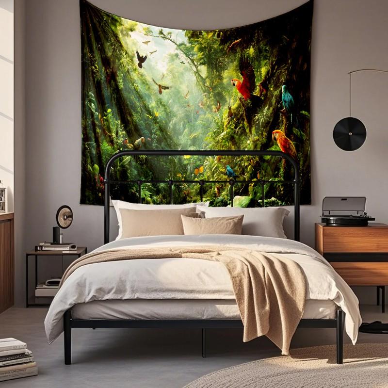 Boho Style Mandala Elephant Tapestry Wall Hanging Living Room Bedroom Decor