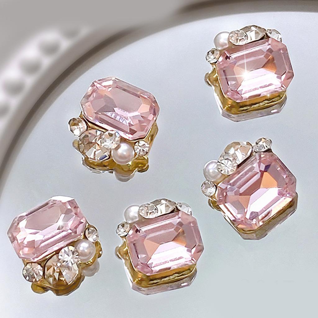 10 шт. модные стеклянные украшения для ногтей, подвески, хрустальные 3D алмазные стразы, сделай сам, стразы для ногтей, маникюр, украшение для ногтей