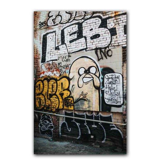 Настенная живопись Бэнкси, уличное граффити, культура, постер, портрет знаменитости, картина маслом, картина на холсте, украшение дома, фреска, без рамки