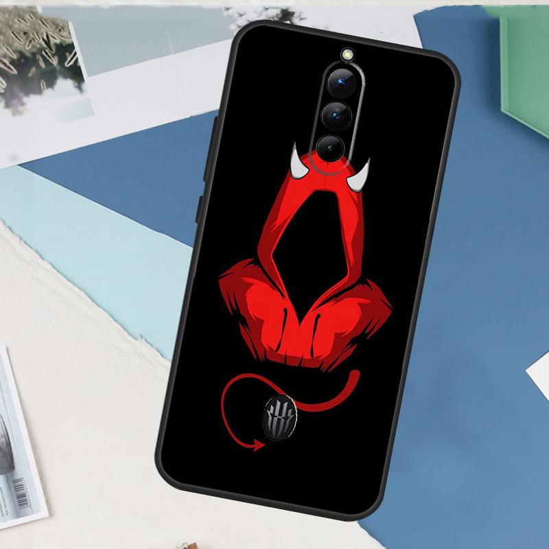 Чехол-Аниме 'Дьявол Плохой Парень' Для ZTE Nubia Red Magic 8 Pro Plus Redmagic 7S 7 Pro 6S 6 Pro 6R 5G 5S Чехол Coque
