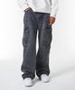 Dibsenseu Rise Wide Cargo Джинсы D500 - Черные