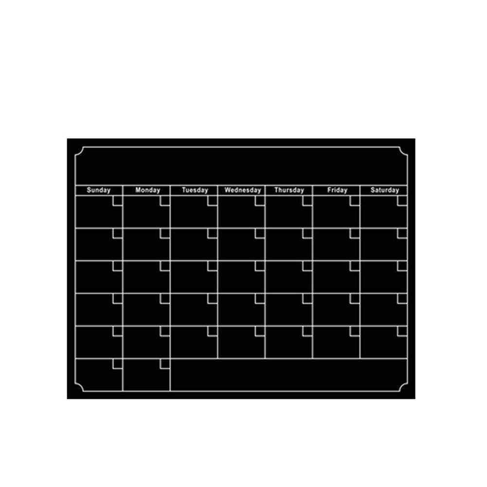 40*30cm Black/White Waterproof Drawing Magnetic Board Cooler Refrigerator Magnet Notepad