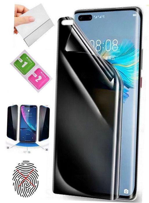 Film hydrogel protection écran - Xiaomi - Mi 11i - Anti-espion - Noir - Installation facile