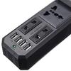 200W Car Cigarette Inverter 12 V To 220 Volt DC To AC Converter 4 USB 3.1A Charger Wave Auto Adapter