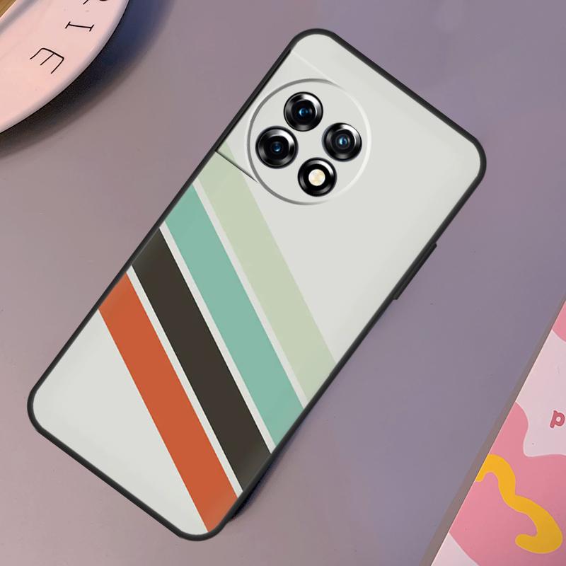 Ретро-полоски Эстетичный Винтажный Чехол Для OnePlus Nord 3 2T N10 N20 CE 2 Lite OnePlus 9 10 Pro 9RT 10R 10T 12R 11 12 Чехол