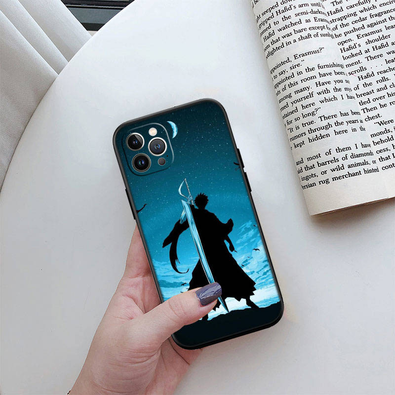 Чехол для телефона ED10 Bleach для iPhone 6 6s 7 8 11 12 13 14 15 XS Pro Max XR X SE Samsung S20 S21 S22 S23 S24 FE Ultra Plus Lite S21S A55