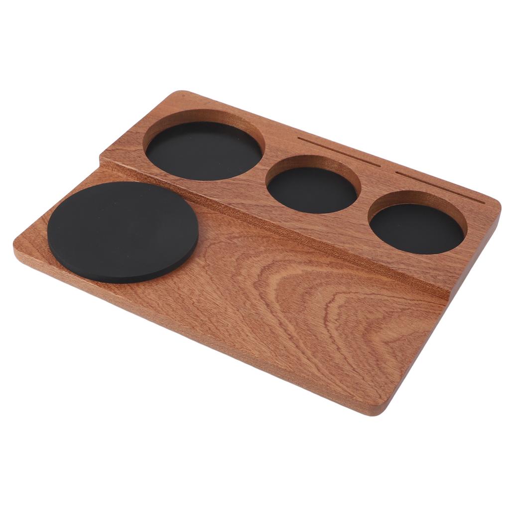 Станция для трамбовки кофе, деревянная противоскользящая подставка для темперирования кофе 51 мм 54 мм 58 мм