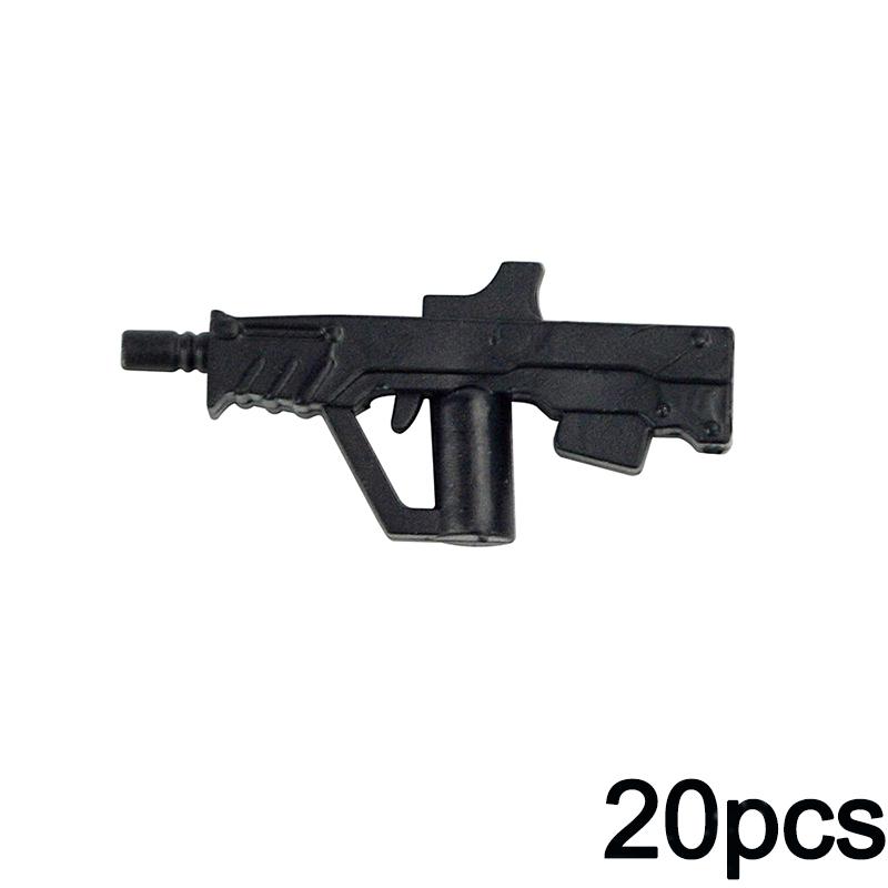 MOC Военное Мини-Оружие WW2 Модельная Серия Оружие SWAT Армия Оптовые Аксессуары для Оружия Строительные Блоки Детские Игрушки Подарки Военные Кирпичики