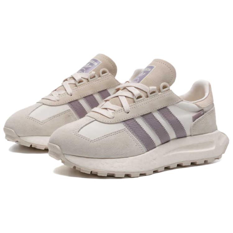 Adidas Originals Retropy E5 Comfortable Slip-Resistant Durable Low-Top Lifestyle Shoes Unisex Sneaker Gray White JQ0008