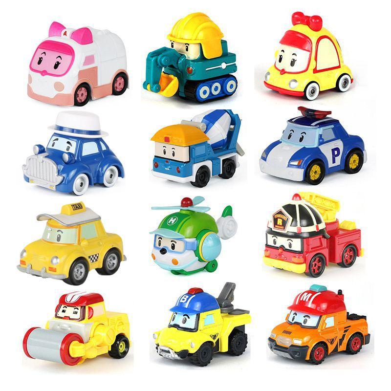 Durable Robocar Poli Mini Vehicles Featuring Rolling Wheels And Bright Colors For Children